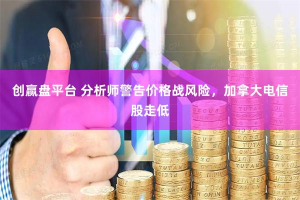 创赢盘平台 分析师警告价格战风险，加拿大电信股走低